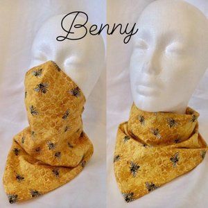 Face Mask Bandana with Pocket Filter and Nose Wire